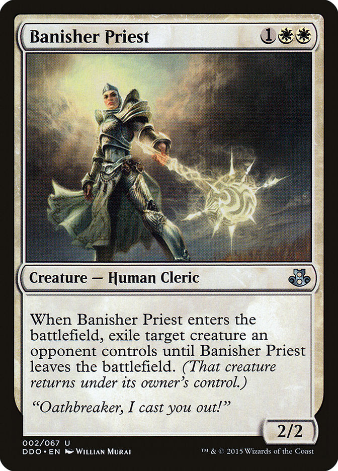 Banisher Priest [Duel Decks: Elspeth vs. Kiora] | Dragon's Lair Comics and Fantasy Houston TX