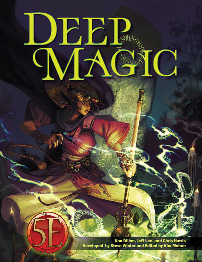 Kobold Press Deep Magic Hardcover | Dragon's Lair Comics and Fantasy Houston TX