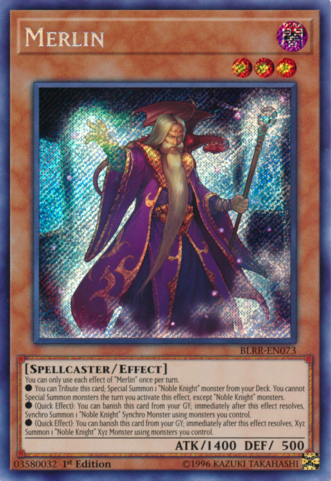 Merlin [BLRR-EN073] Secret Rare | Dragon's Lair Comics and Fantasy Houston TX