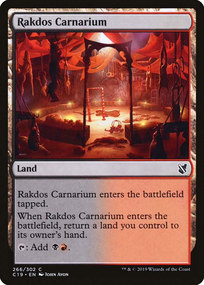 Rakdos Carnarium [Commander 2019] | Dragon's Lair Comics and Fantasy Houston TX