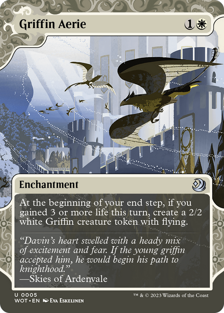 Griffin Aerie [Wilds of Eldraine: Enchanting Tales] | Dragon's Lair Comics and Fantasy Houston TX
