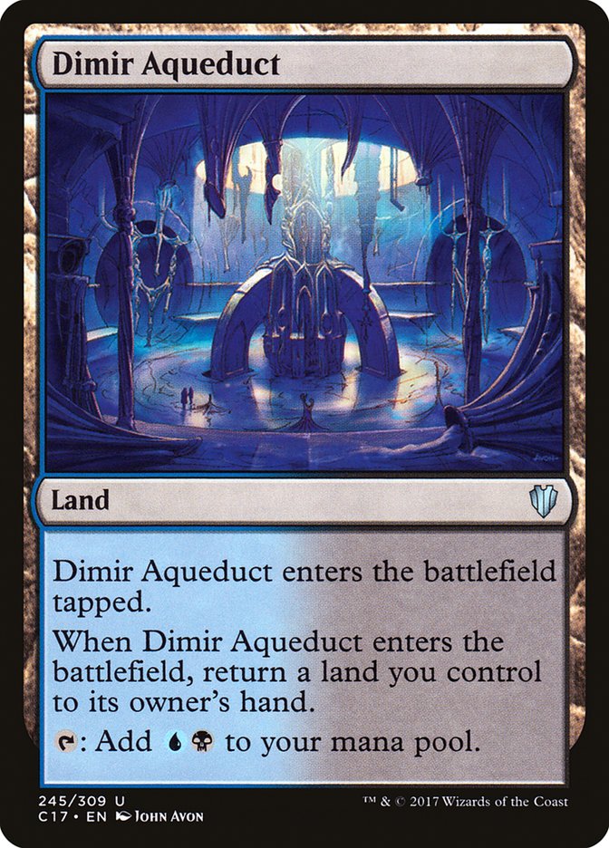 Dimir Aqueduct [Commander 2017] | Dragon's Lair Comics and Fantasy Houston TX