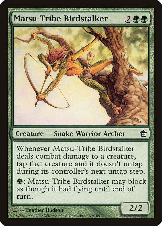 Matsu-Tribe Birdstalker [Saviors of Kamigawa] | Dragon's Lair Comics and Fantasy Houston TX
