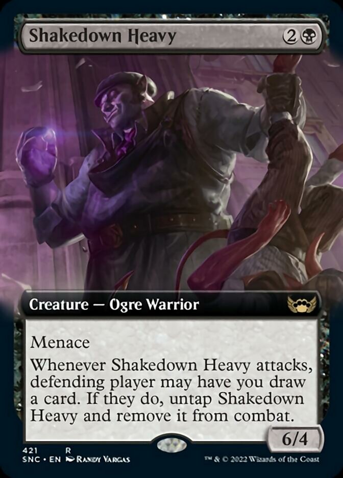 Shakedown Heavy (Extended Art) [Streets of New Capenna] | Dragon's Lair Comics and Fantasy Houston TX