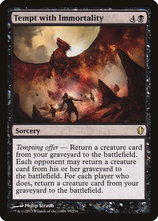 Tempt with Immortality [Commander 2013] | Dragon's Lair Comics and Fantasy Houston TX