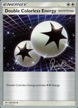 Double Colorless Energy (136/149) (Infinite Force - Diego Cassiraga) [World Championships 2017] | Odin's Lair