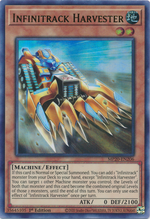 Infinitrack Harvester [MP20-EN206] Ultra Rare | Dragon's Lair Comics and Fantasy Houston TX