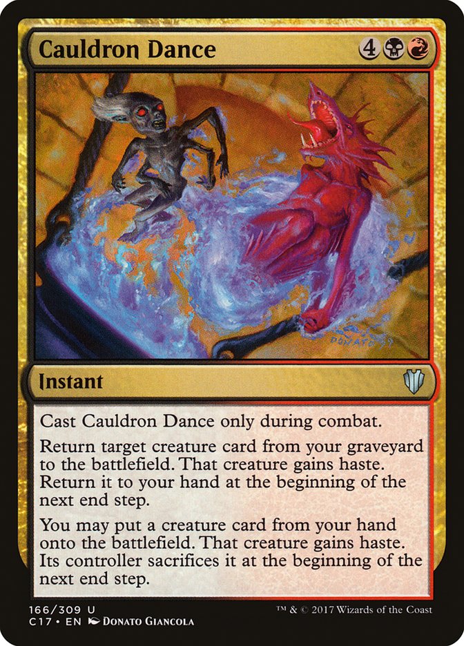 Cauldron Dance [Commander 2017] | Dragon's Lair Comics and Fantasy Houston TX