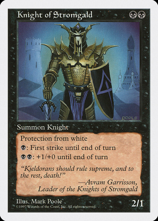 Knight of Stromgald [Fifth Edition] | Dragon's Lair Comics and Fantasy Houston TX