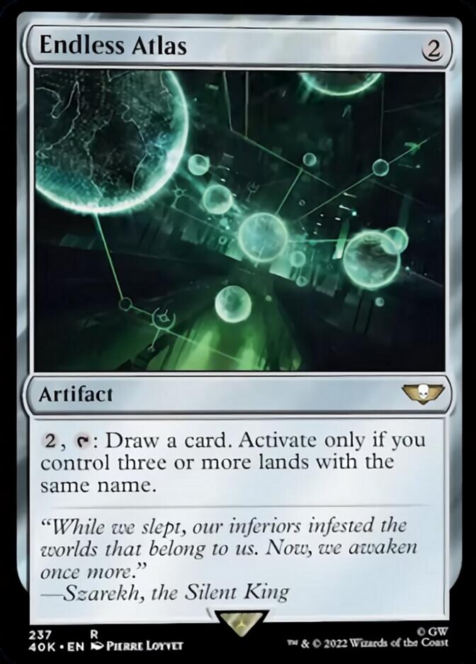 Endless Atlas (Surge Foil) [Warhammer 40,000] | Dragon's Lair Comics and Fantasy Houston TX