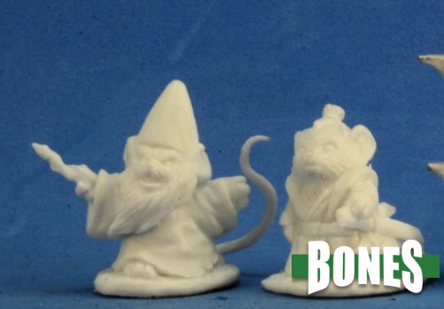 Reaper Dark Heaven: Bones Classic - Mousling Sorcerer and Samurai | Dragon's Lair Comics and Fantasy Houston TX