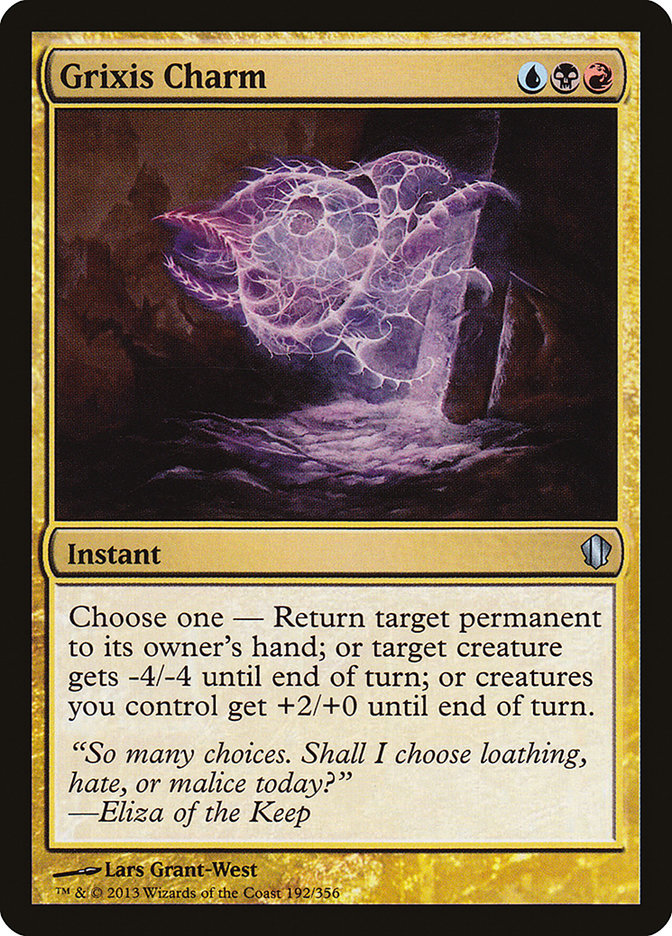 Grixis Charm [Commander 2013] | Dragon's Lair Comics and Fantasy Houston TX