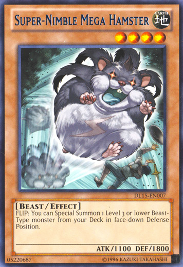 Super-Nimble Mega Hamster (Blue) [DL15-EN007] Rare | Dragon's Lair Comics and Fantasy Houston TX