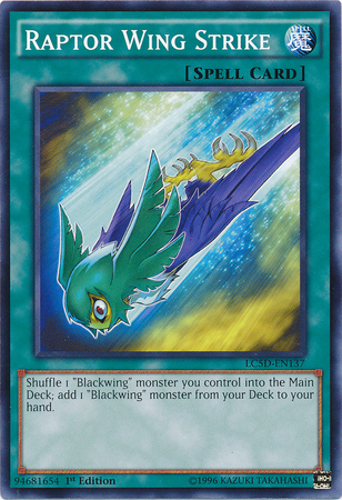 Raptor Wing Strike [LC5D-EN137] Common | Dragon's Lair Comics and Fantasy Houston TX