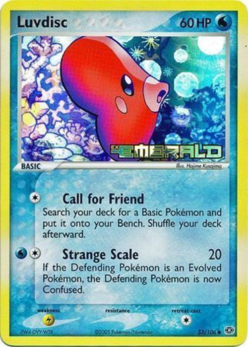 Luvdisc (53/106) (Stamped) [EX: Emerald] | Dragon's Lair Comics and Fantasy Houston TX