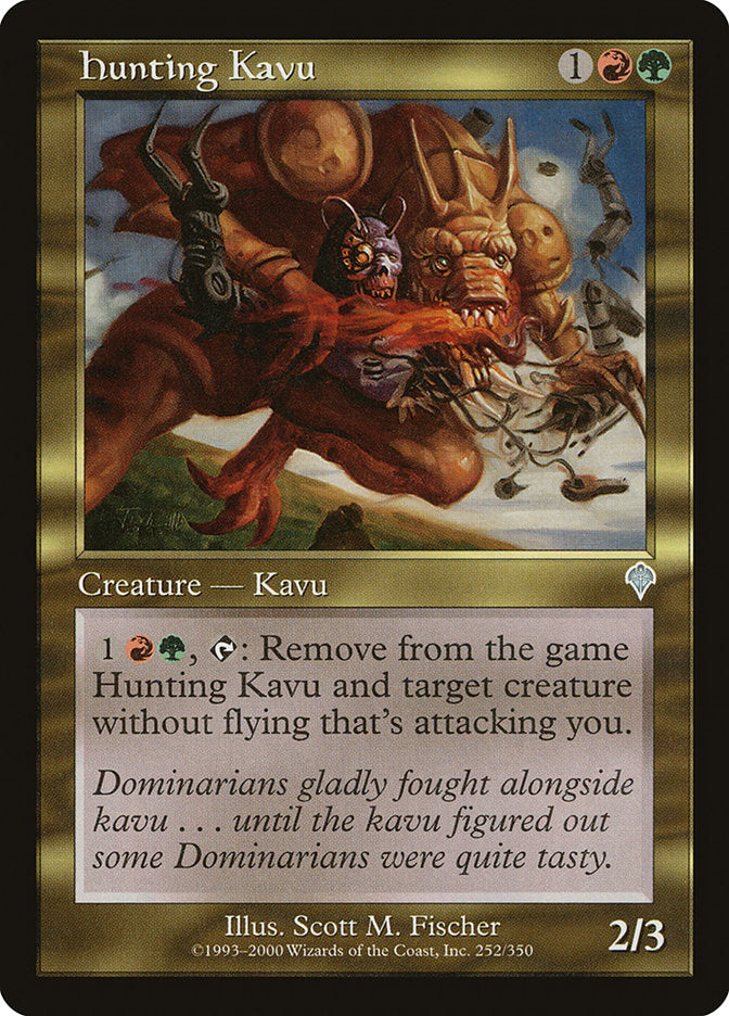 Hunting Kavu [Invasion] | Dragon's Lair Comics and Fantasy Houston TX