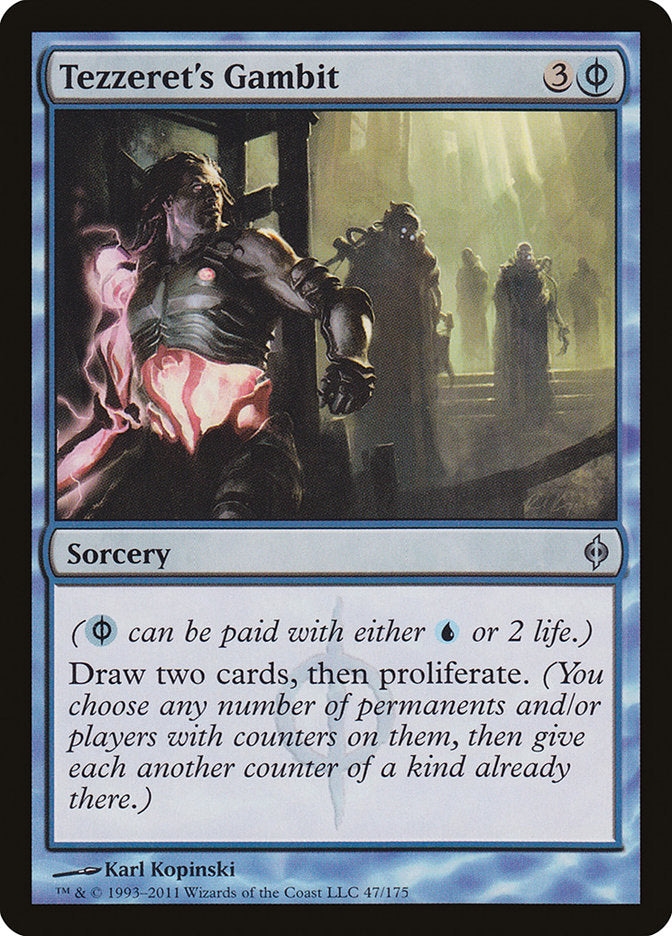 Tezzeret's Gambit [New Phyrexia] | Dragon's Lair Comics and Fantasy Houston TX