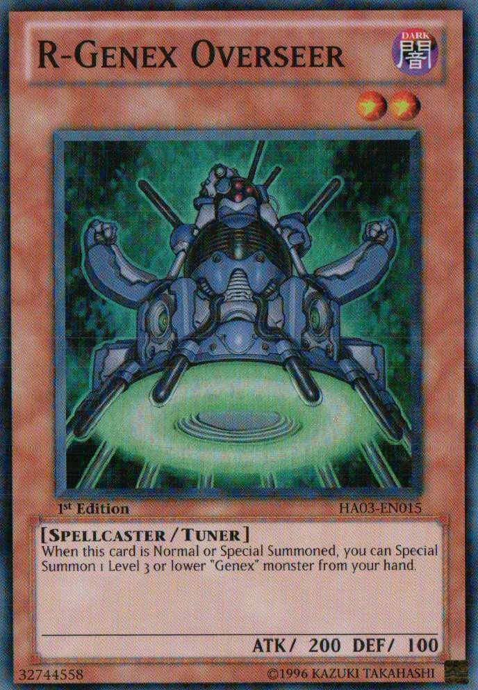 R-Genex Overseer [HA03-EN015] Super Rare | Dragon's Lair Comics and Fantasy Houston TX
