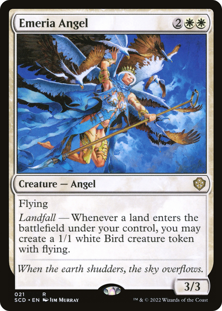 Emeria Angel [Starter Commander Decks] | Dragon's Lair Comics and Fantasy Houston TX