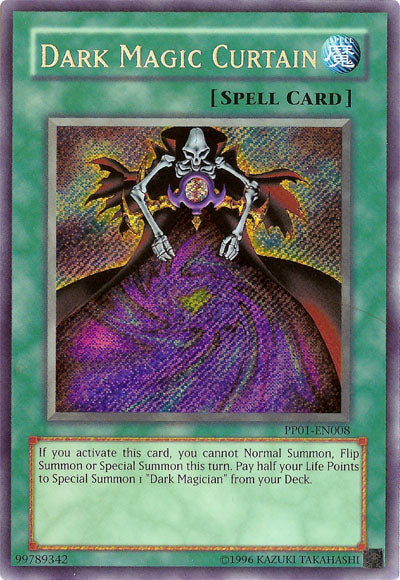 Dark Magic Curtain [PP01-EN008] Secret Rare | Dragon's Lair Comics and Fantasy Houston TX