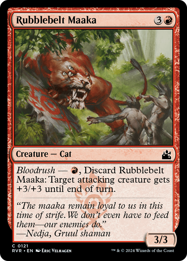 Rubblebelt Maaka [Ravnica Remastered] | Dragon's Lair Comics and Fantasy Houston TX
