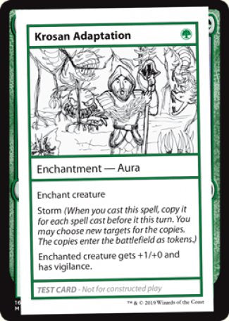 Krosan Adaptation (2021 Edition) [Mystery Booster Playtest Cards] | Dragon's Lair Comics and Fantasy Houston TX