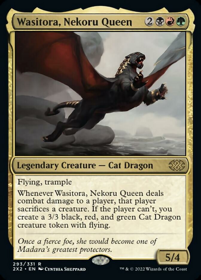 Wasitora, Nekoru Queen [Double Masters 2022] | Dragon's Lair Comics and Fantasy Houston TX