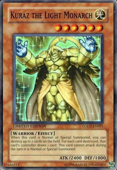 Kuraz the Light Monarch [LODT-ENSE1] Super Rare | Dragon's Lair Comics and Fantasy Houston TX