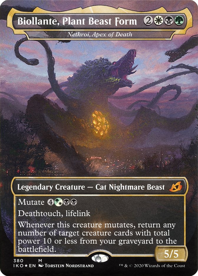 Nethroi, Apex of Death - Biollante, Plant Beast Form (Godzilla Series) [Ikoria: Lair of Behemoths] | Dragon's Lair Comics and Fantasy Houston TX