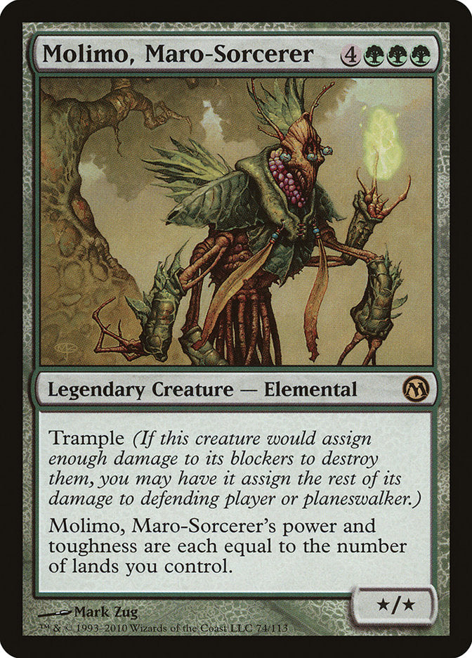 Molimo, Maro-Sorcerer [Duels of the Planeswalkers] | Dragon's Lair Comics and Fantasy Houston TX