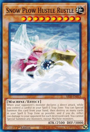 Snow Plow Hustle Rustle [SR10-EN015] Common | Dragon's Lair Comics and Fantasy Houston TX
