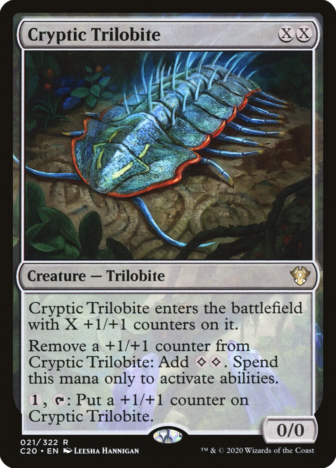 Cryptic Trilobite [Commander 2020] | Dragon's Lair Comics and Fantasy Houston TX