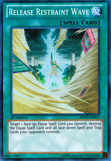Release Restraint Wave [BPW2-EN077] Super Rare | Dragon's Lair Comics and Fantasy Houston TX