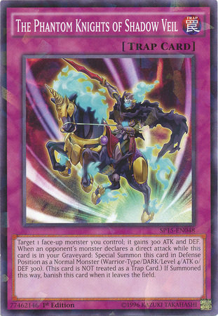 The Phantom Knights of Shadow Veil [SP15-EN048] Shatterfoil Rare | Dragon's Lair Comics and Fantasy Houston TX