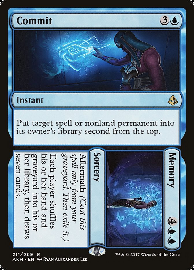 Commit // Memory [Amonkhet] | Dragon's Lair Comics and Fantasy Houston TX