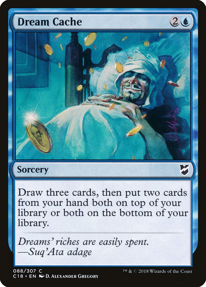 Dream Cache [Commander 2018] | Dragon's Lair Comics and Fantasy Houston TX