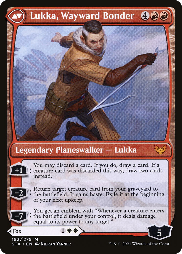 Mila, Crafty Companion // Lukka, Wayward Bonder [Secret Lair: From Cute to Brute] | Dragon's Lair Comics and Fantasy Houston TX