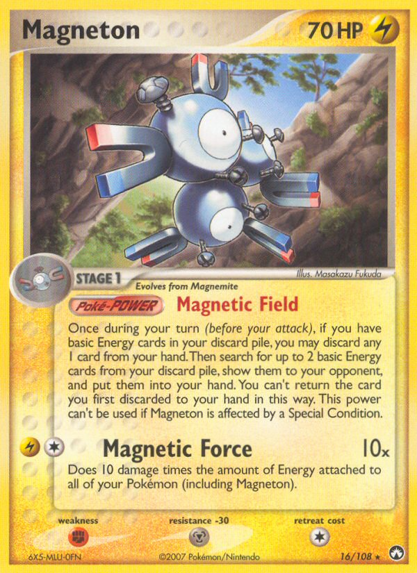Magneton (16/108) [EX: Power Keepers] | Dragon's Lair Comics and Fantasy Houston TX