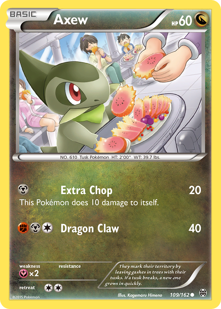 Axew (109/162) [XY: BREAKthrough] | Dragon's Lair Comics and Fantasy Houston TX