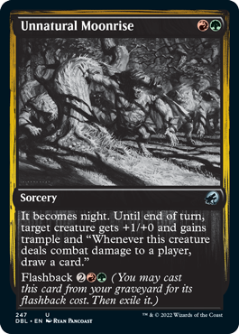 Unnatural Moonrise [Innistrad: Double Feature] | Dragon's Lair Comics and Fantasy Houston TX