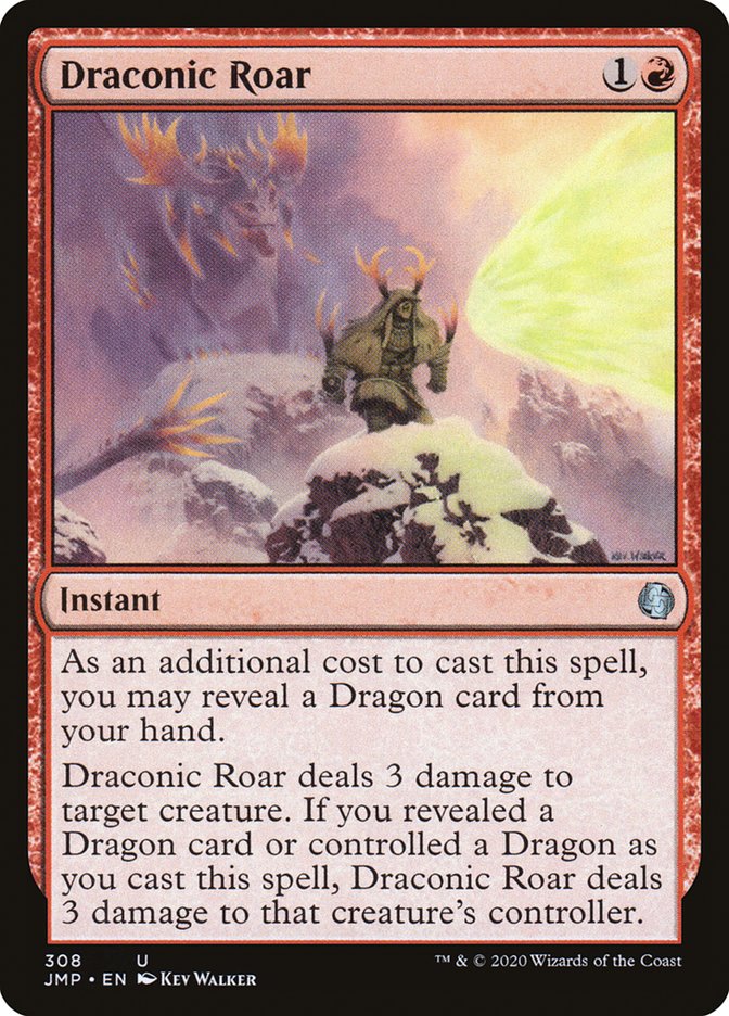 Draconic Roar [Jumpstart] | Dragon's Lair Comics and Fantasy Houston TX