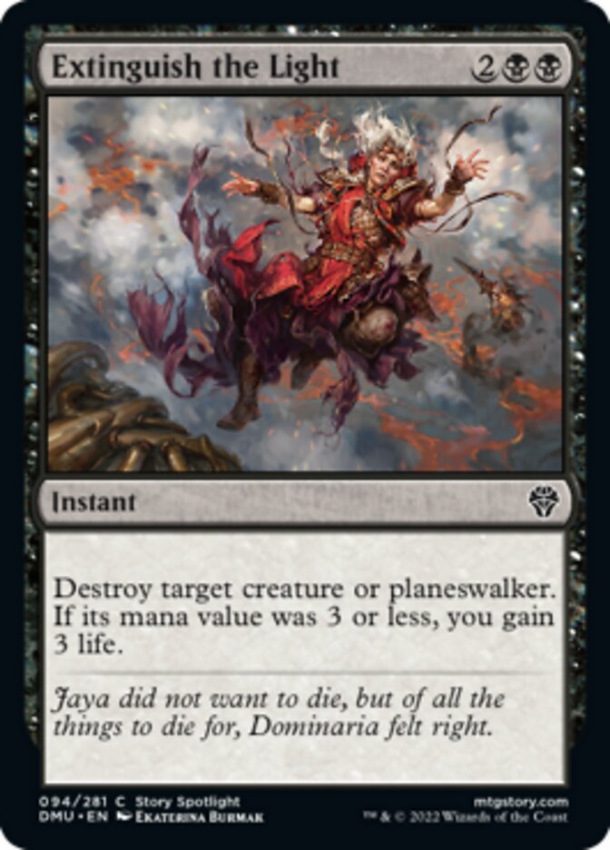 Extinguish the Light [Dominaria United] | Dragon's Lair Comics and Fantasy Houston TX