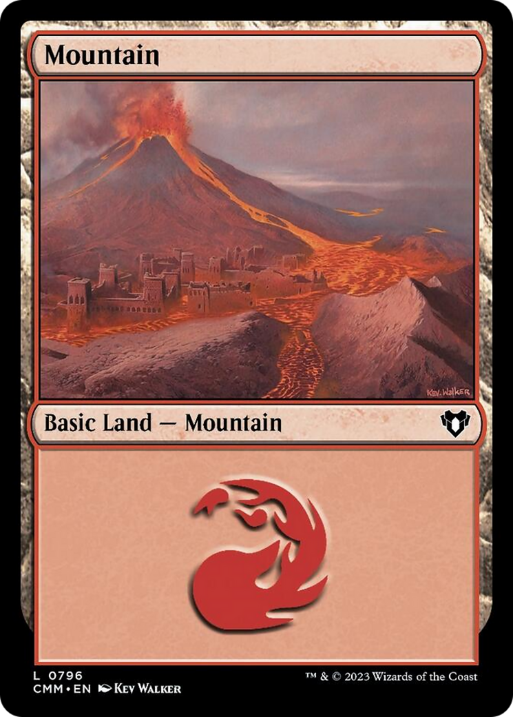 Mountain (796) [Commander Masters] | Dragon's Lair Comics and Fantasy Houston TX