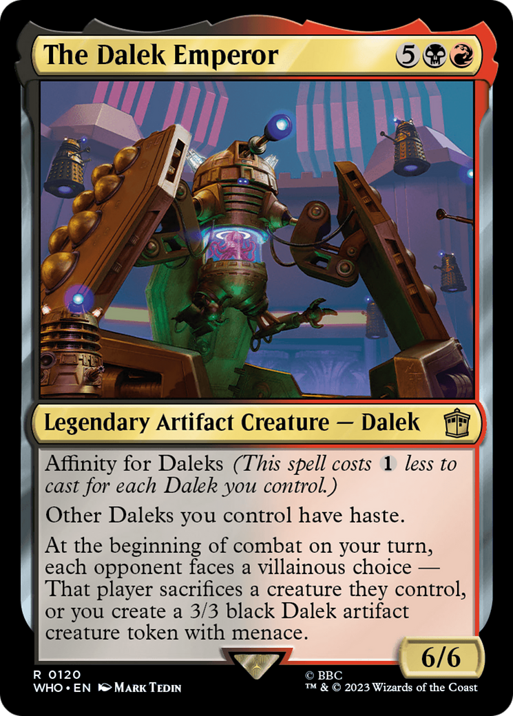 The Dalek Emperor (Extended Art) [Doctor Who] | Dragon's Lair Comics and Fantasy Houston TX