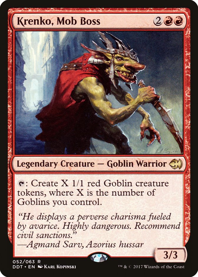 Krenko, Mob Boss [Duel Decks: Merfolk vs. Goblins] | Dragon's Lair Comics and Fantasy Houston TX