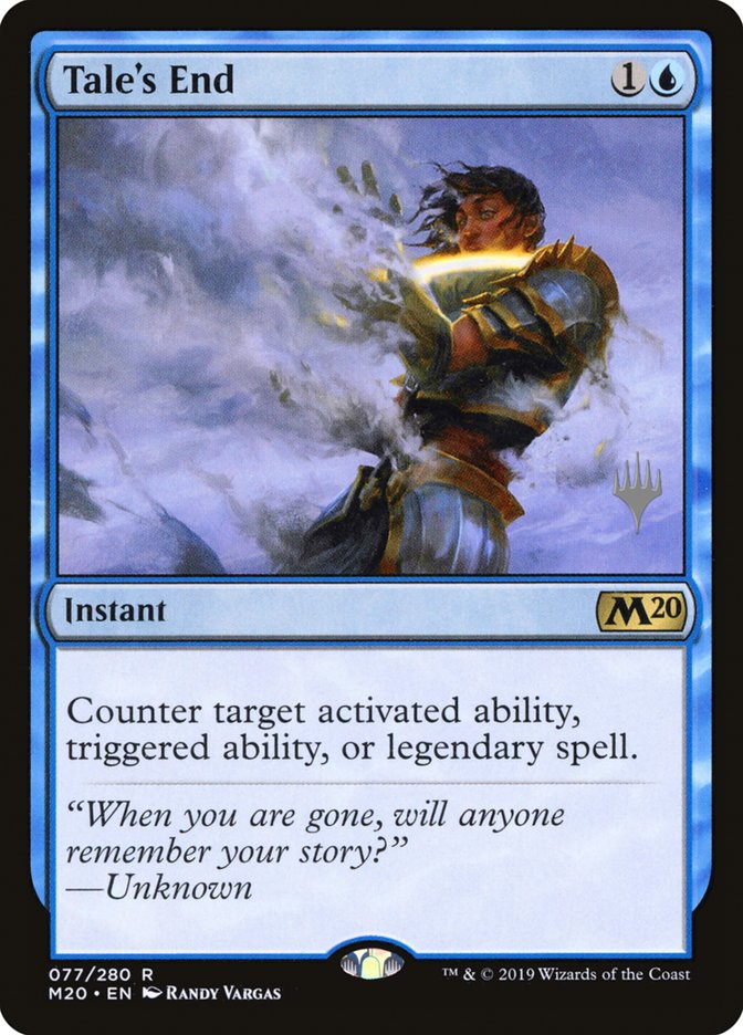 Tale's End (Promo Pack) [Core Set 2020 Promos] | Dragon's Lair Comics and Fantasy Houston TX