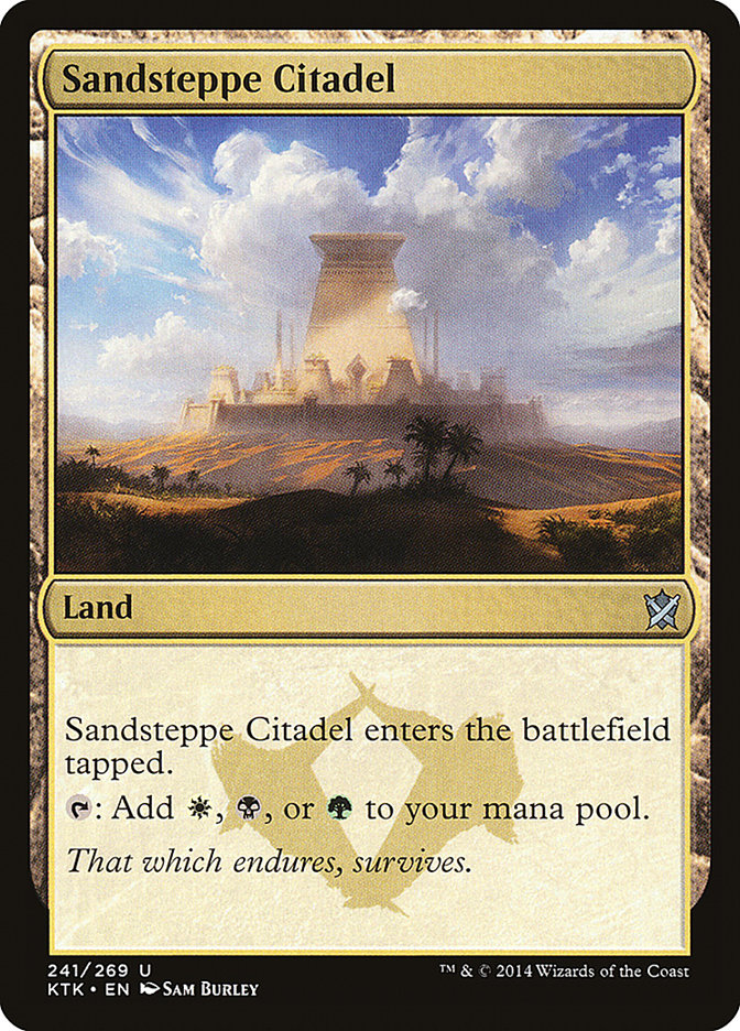 Sandsteppe Citadel [Khans of Tarkir] | Dragon's Lair Comics and Fantasy Houston TX
