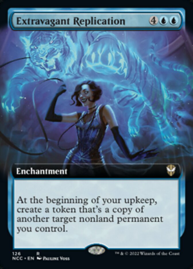 Extravagant Replication (Extended Art) [Streets of New Capenna Commander] | Dragon's Lair Comics and Fantasy Houston TX
