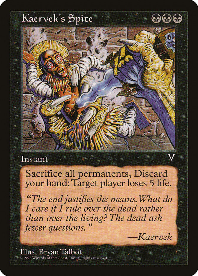 Kaervek's Spite [Visions] | Dragon's Lair Comics and Fantasy Houston TX