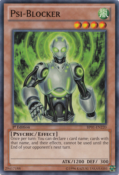 Psi-Blocker [BP01-EN220] Common | Dragon's Lair Comics and Fantasy Houston TX